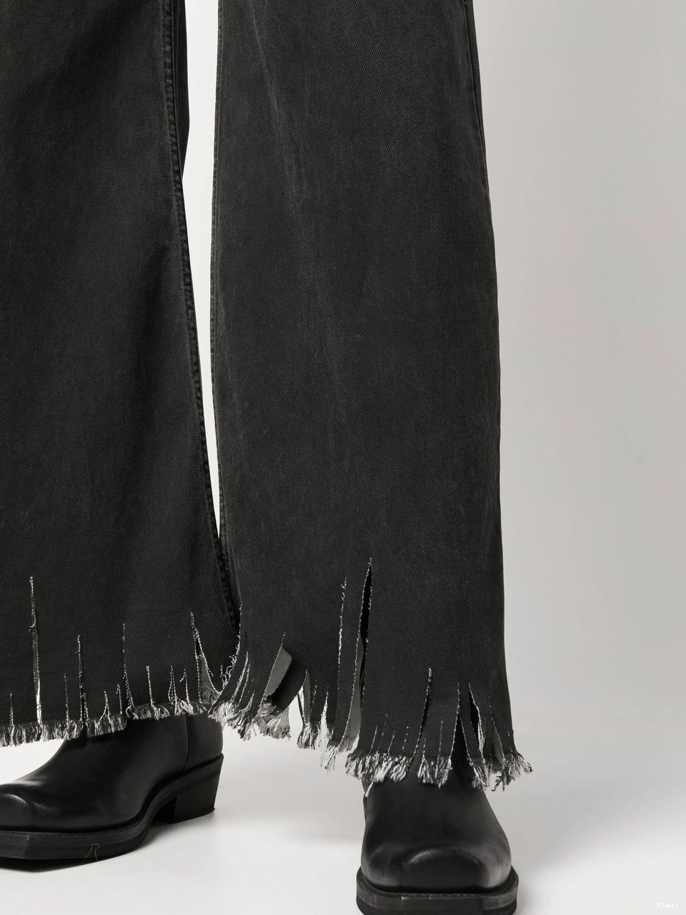 Cheap wide Alanui fringed leg Women jeans 0803